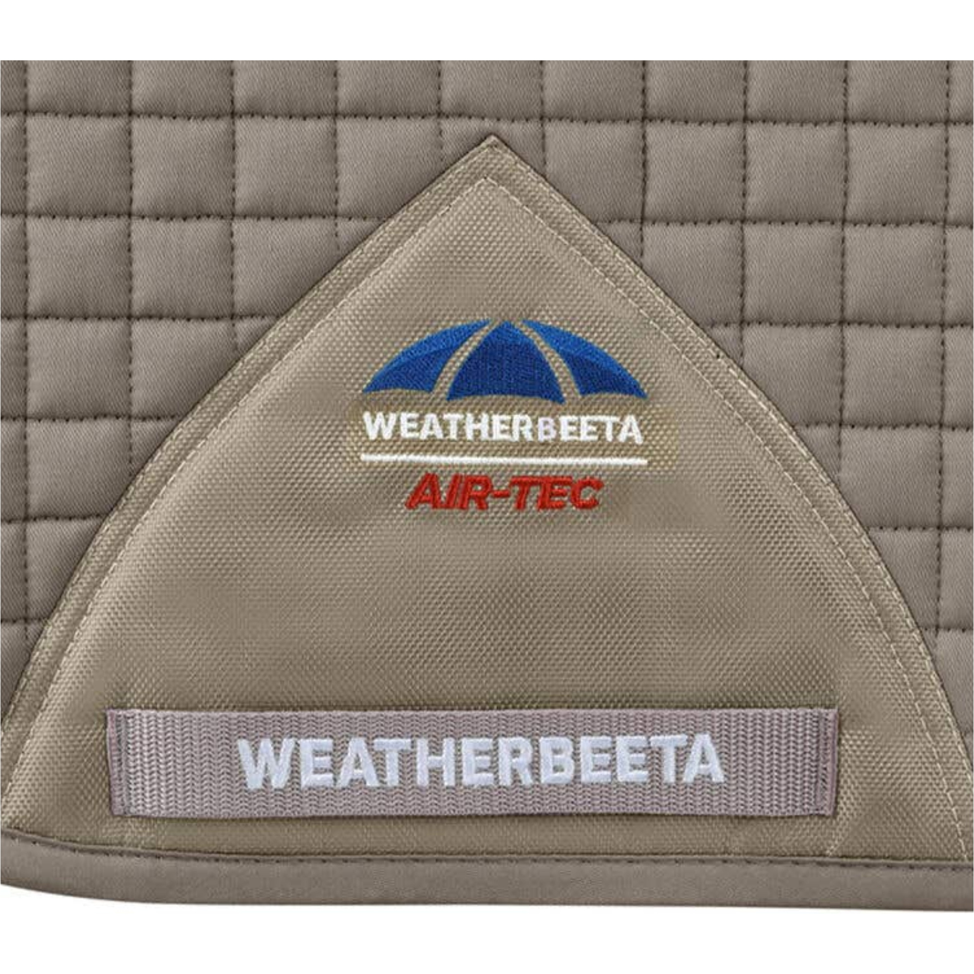 2025 Weatherbeeta Prime Air-Tec Dressage Saddle Pad 1028250 - Natural Clay